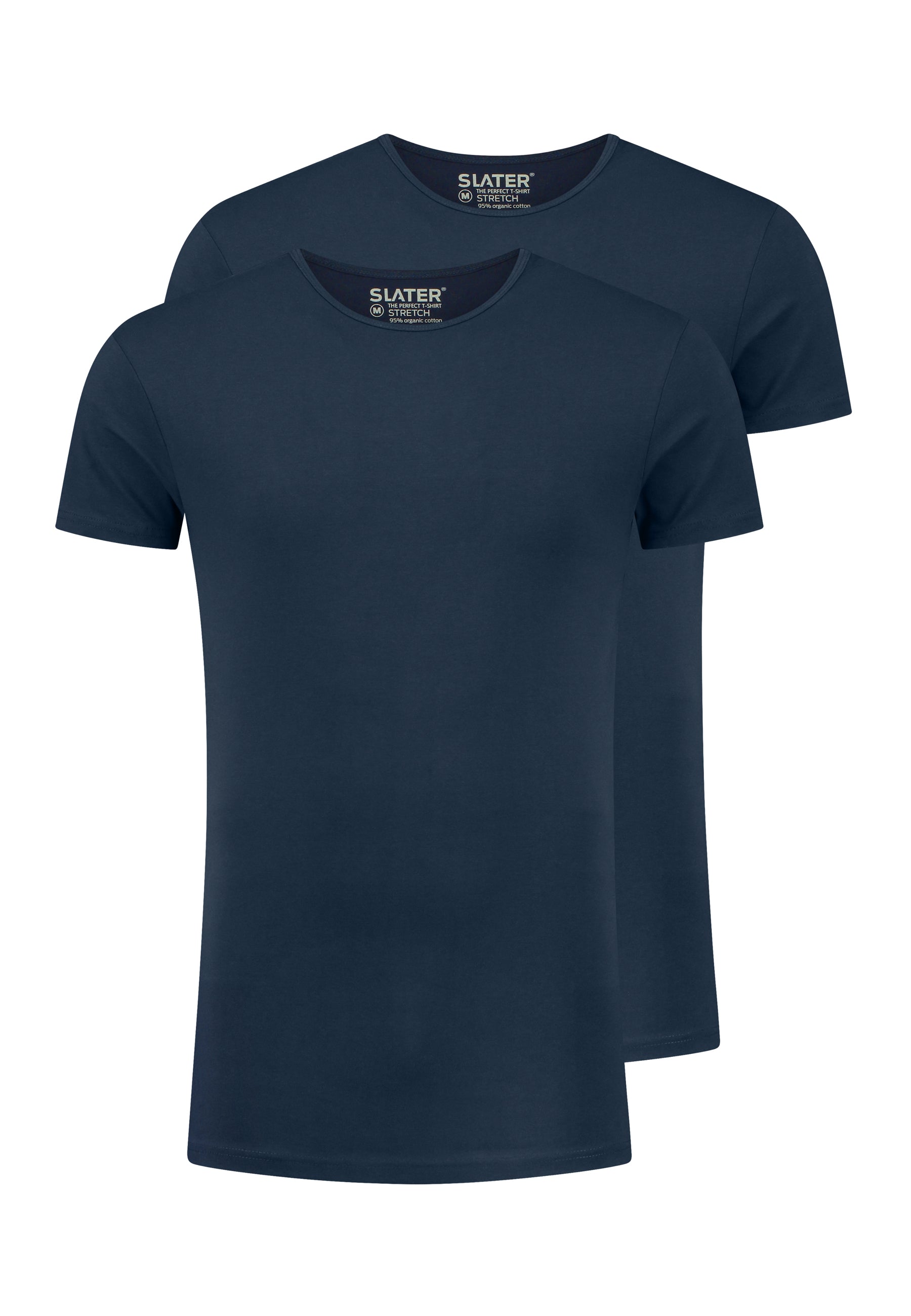 Stretch Ronde Hals T-shirt