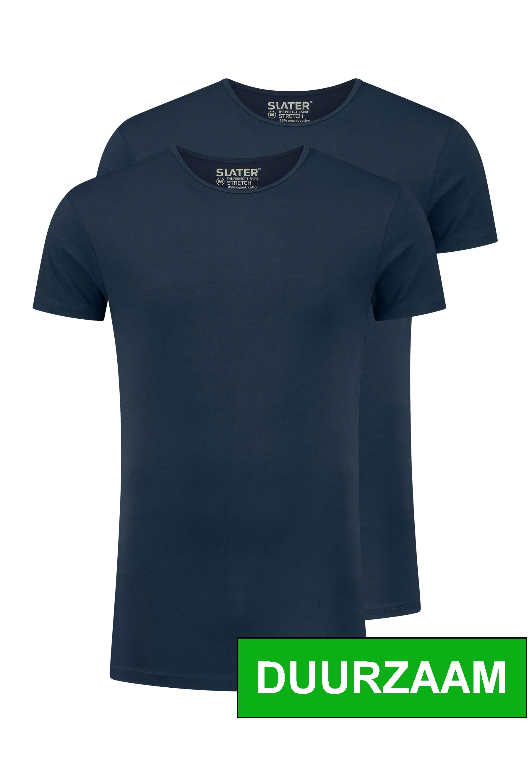 Stretch Ronde Hals T-shirt