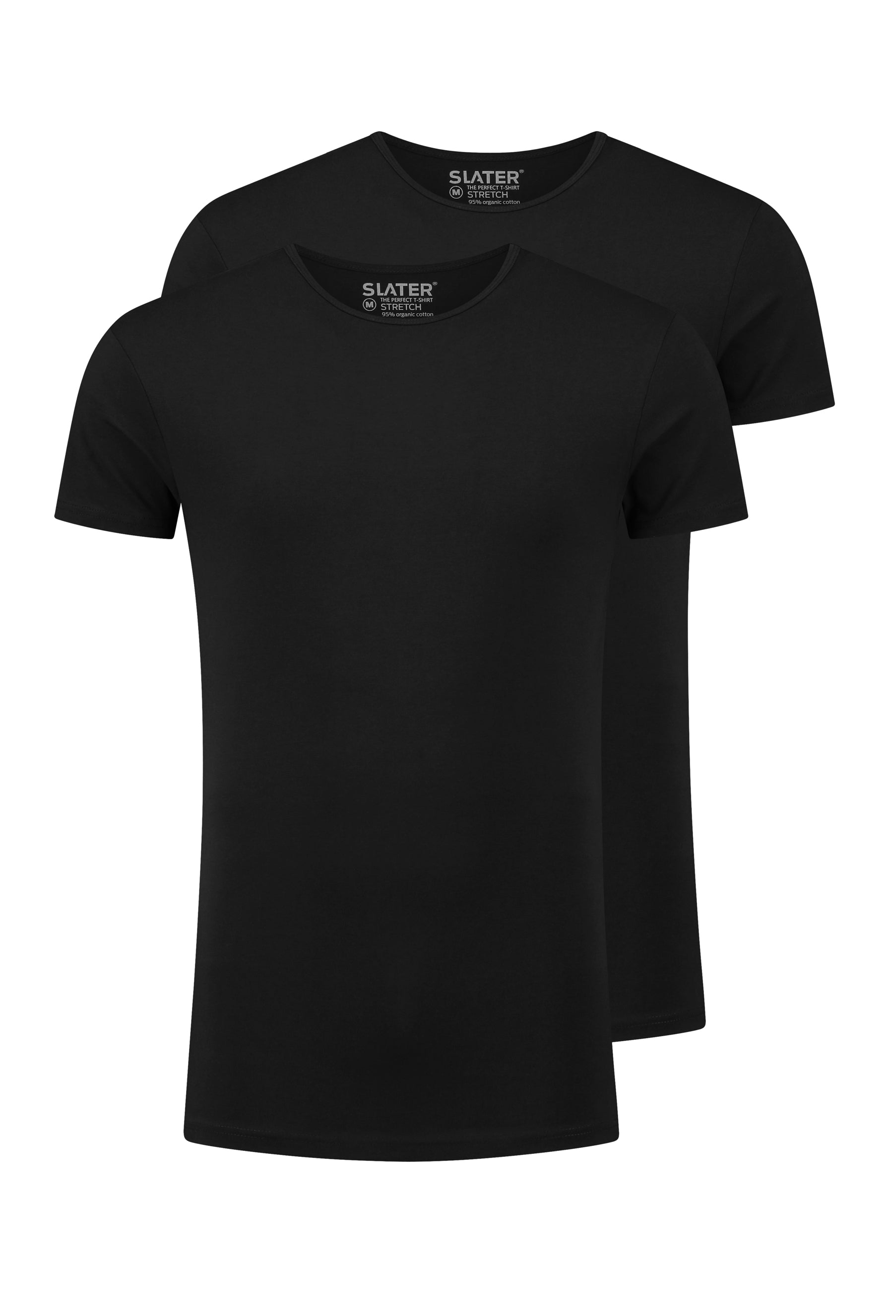 Stretch Ronde Hals T-shirt