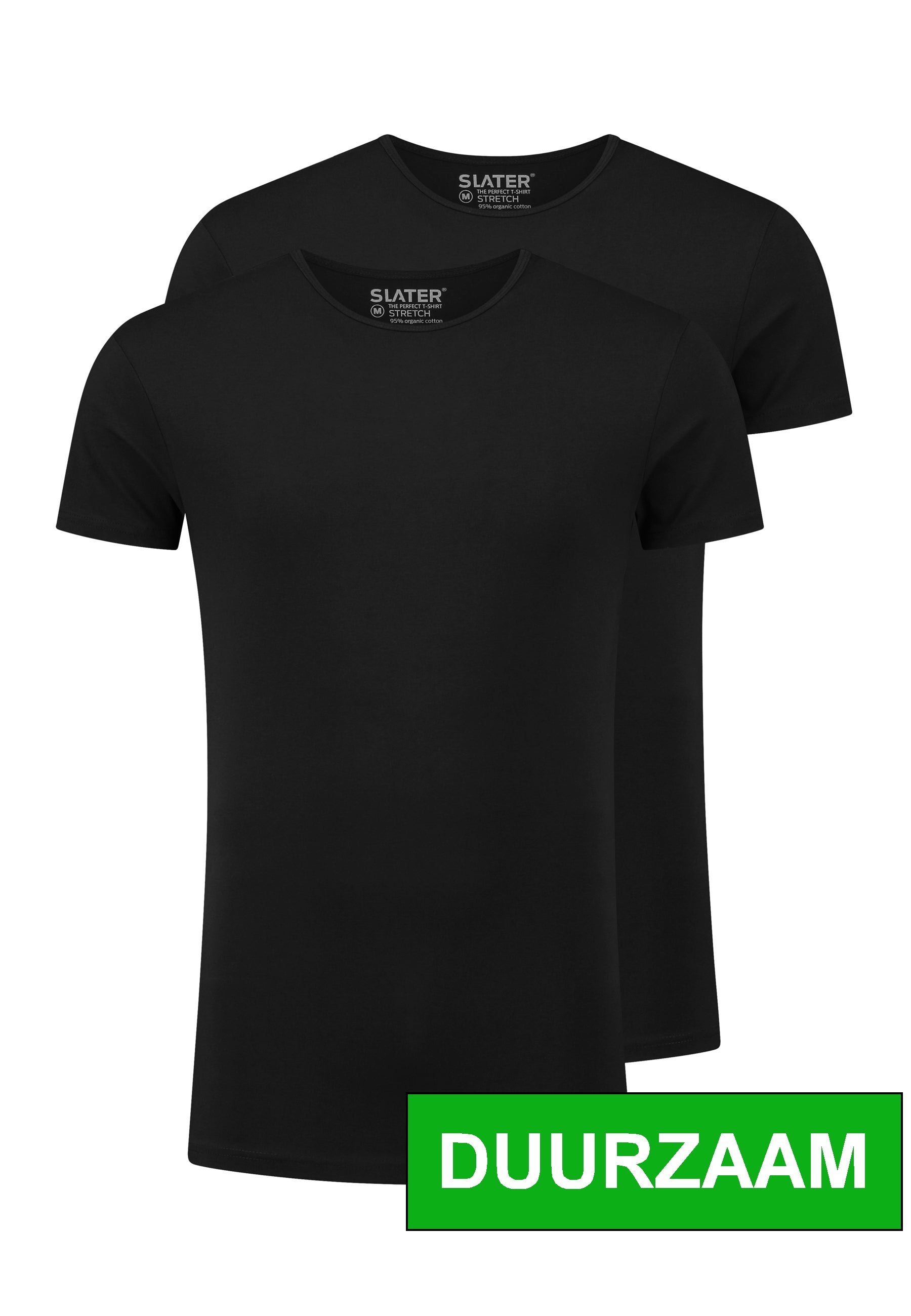 Stretch Ronde Hals T-shirt