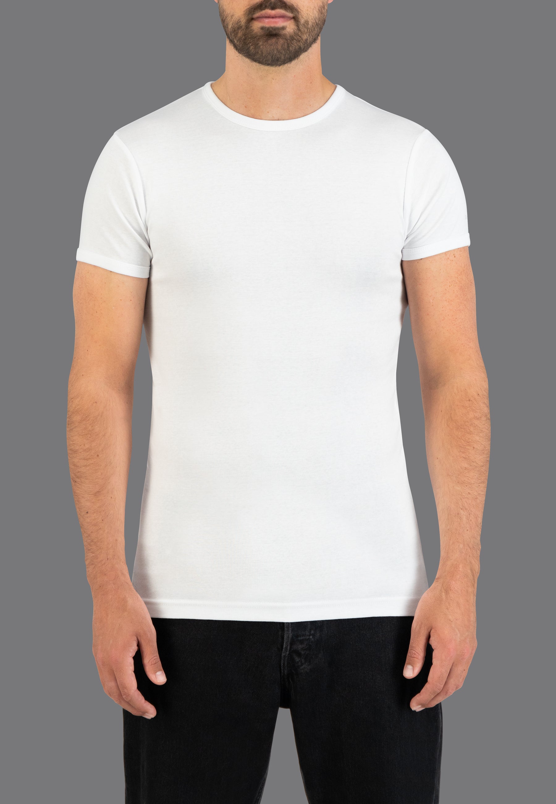 Body Fit Ronde Hals T-shirt